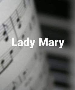 نت پیانو Lady Mary